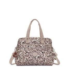Kipling Alanna Printed Diaper Bag Leopard Feathers