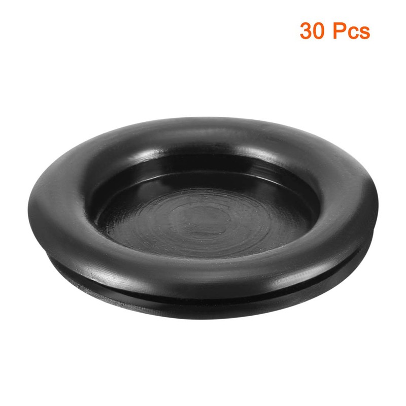 sourcing map Pack of 30 Wire Protection Oil Resistant Rubber