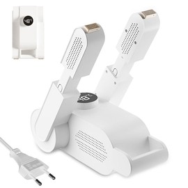 Schuhtrockner Elektrisch, Afenau Shoe Dryer mit Timer, UV-Licht Schuhtrockner Antibakteriell, 360°-Heißluft Schuh Trockner für Winter Regenstiefel Fussballschuhe,Skischuhe, Handschuhe und Socken