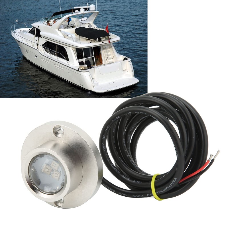 Boat Underwater Light, Marine Underwater LED Light DC 12V 24V