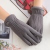 EA Women's Winter Velvet Touch Thermal Gloves JCN0262 Black