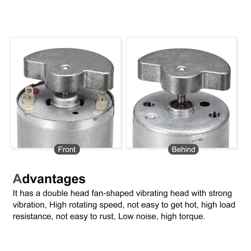 sourcing map 2 x Vibration Motor DC 24 V 5000