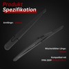 Rear Windscreen Wiper Clio 2, OTUAYAUTO Windscreen Wiper Rear with