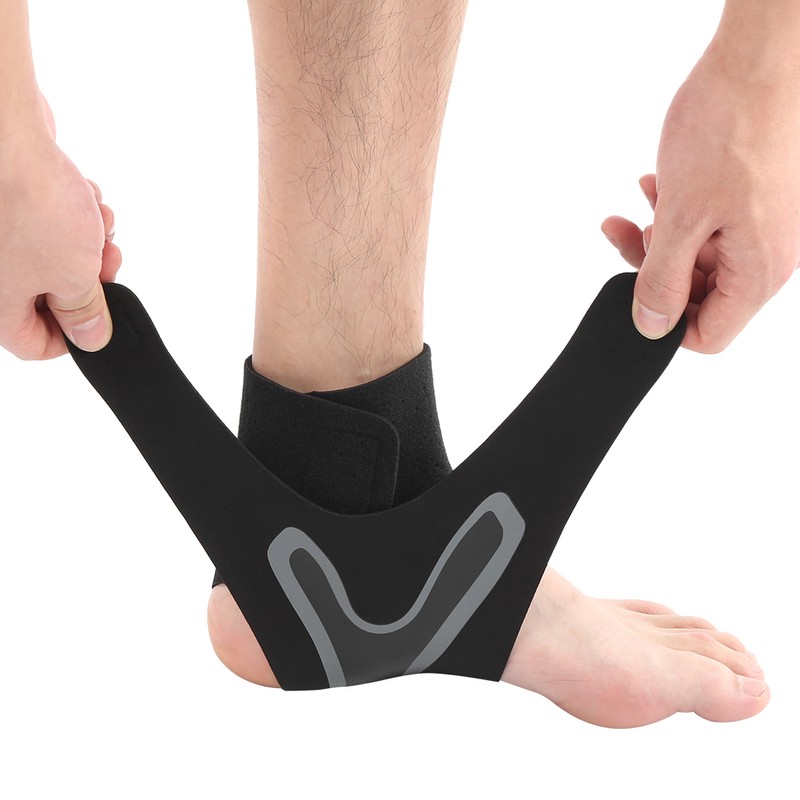 Sport Ankle Guard Sleeve Compression Sprain Prevention Outdoor Basketball Protective