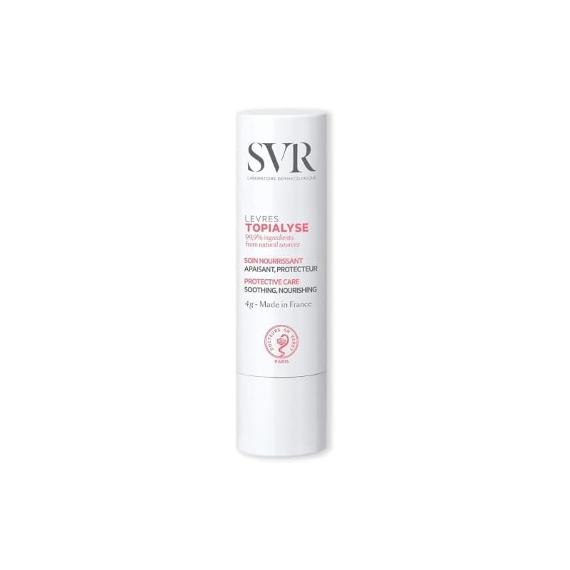 SVR Topialyse Bálsamo de Labios Vegetal Hidratante Para Piel Seca,