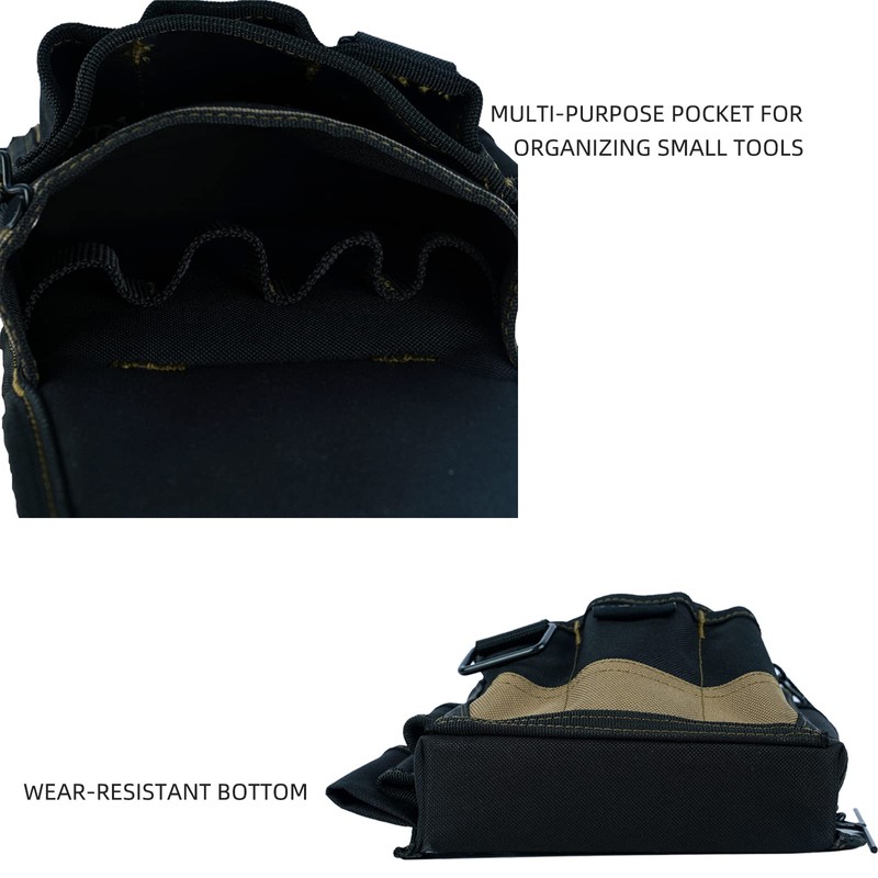 KUNN Electrician Tool Pouch - Durable Small Basic Maintenance Tool