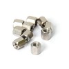 Increased Fire Stainless Steel Hex Nuts M3 5mm Length 10pcs