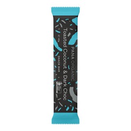 Pana Organic Snack Bar - Toasted Coconut & Dark Choc, 40g