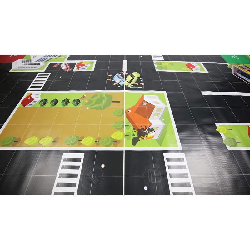 BrainStorm STEM Education Robotics Activity Mat: Robot Rescue (Includes Game