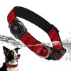 Upgraded AirTag Dog Collar, IP68 Waterproof Air Tag Dog Collar Holder, Reflective, Ultra-Durable, Comfortable Padded, Heavy Duty Dog Collars for Small Medium Large Dogs (XS (10.25"-13"), Red)