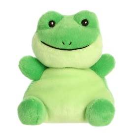 Aurora® Adorable Palm Pals™ Party Sized™ Ribbits Frog™ Stuffed Animal - Fun Collectible Plush for Kids and Adult Collectors - Perfect for Decorating Rooms and Birthday Gifts - Green 8 Inches