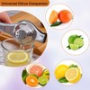 Loimon Lemon Squeezer Juicer, Stainless Steel Manual Juicer, Sturdy and
