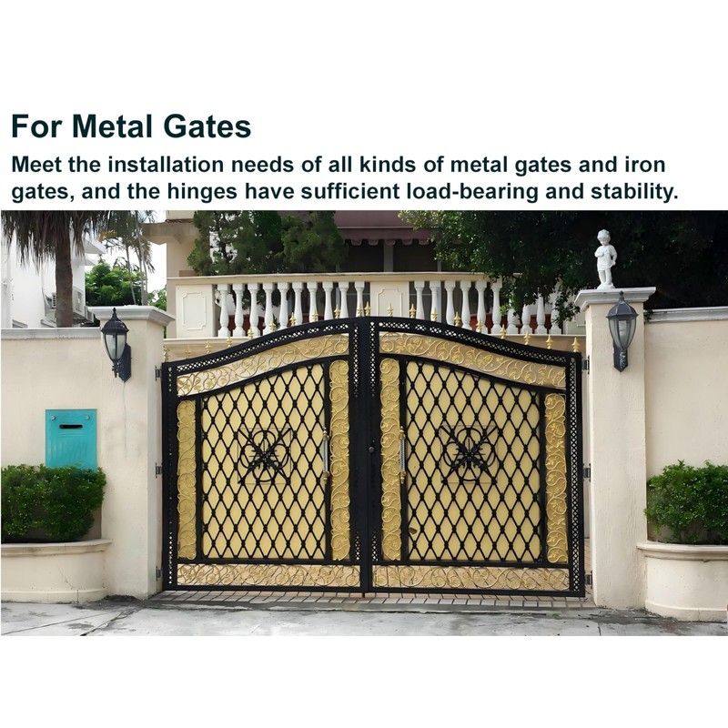 Heavy Duty Gate Hinges ，7in Can Be Bolted or Welded