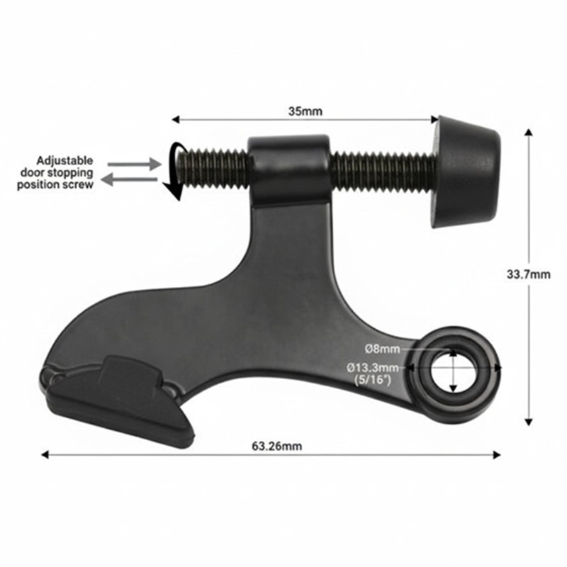 10 Pack Rok Hardware Heavy Duty Hinge Pin Door Stop