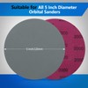 2000 Grit 5 Inch Sanding Discs, VIBRATITE 70 Pieces Hook