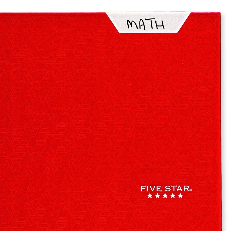 Five Star 4-Pocket Folder, 6 Pack, Paper Folder, Fits 3-Ring