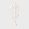 Yao Scalp Massage Hair Brush Sensitive Scalp Shampoo Comb Detangler Scalp Care Travel Soft White 1pc / 야오 두피마사지 헤어브러쉬 민감두피 샴푸빗 디탱글러 스칼프케어트래벌 소프트 화이트 1개