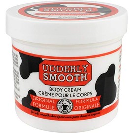 Udderly Smooth Udder Cream, Skin Moisturizer, 12 Ounce Jar (Pack of 2)