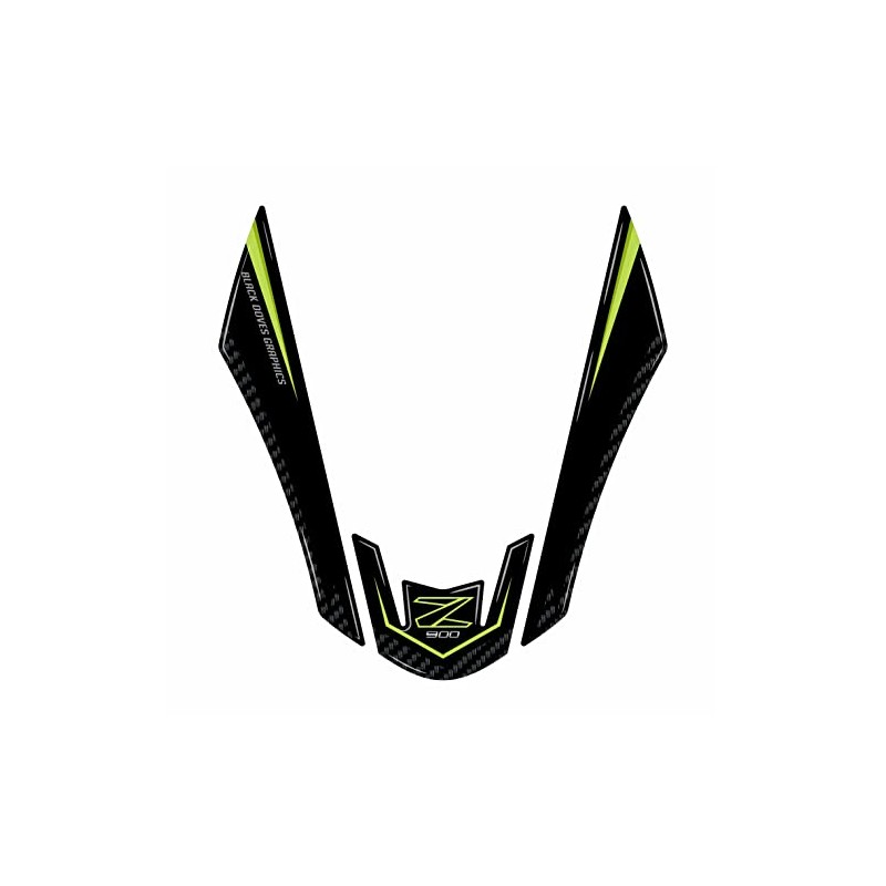 Resin Sticker Mudguard Compatible with Motorcycle Kawasaki Z900 Z 900