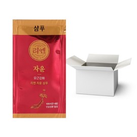 (100 pieces) LG Lien Jayoon Shampoo 8ml (pouch) / (100개)엘지 리엔 자윤 샴푸 8ml(파우치)