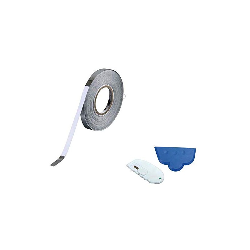 50mm Chrome Detailing Foil Tape Car Pin Stripe Coachline With