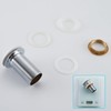 Ulytid Ceramic Pop Up Valve Drain Fitting for Washbasin, Universal