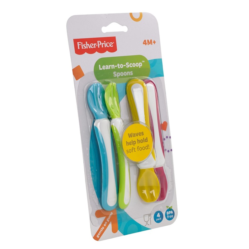 Fisher-Price 4 Count Learn to Scoop Spoon