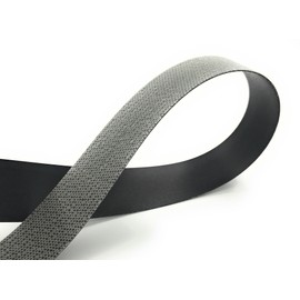 Edge Supply Black Melamine 1-1/2" x 250 ft Roll of Black Edge Banding - Pre-glued, Flexible, Easy Iron-on Edging for Cabinet Repairs & Furniture Restoration