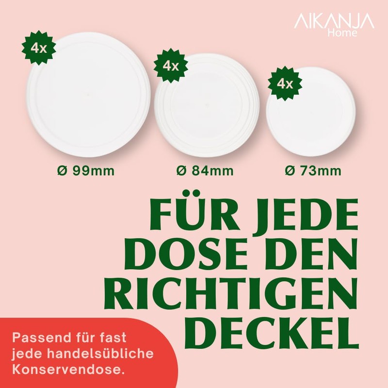 Can and Canning Lids - Pack of 12, Lids in