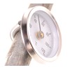 Aqbau® Insertion Thermometer Diameter 63 mm, Bimetal Thermometer 0-120°C -