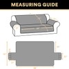 PrinceDeco 100% Waterproof Couch Cover for 3 Cushion Couch Sofa