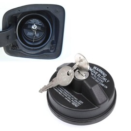 Fuel Tank Cap Replacement Anti-theft Lock Cap Compatible with Nissan Frontier 2022 2023 2024 2025 Car Door Fuel Tank Cover W/Lock Gas Cap Tank Trim Cover Fuel Filler Protector with Lock Accessories
