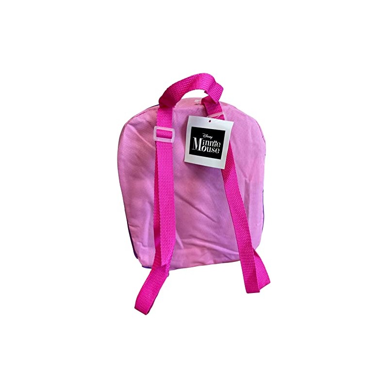 Fast Forward Minnie Mouse 11" Mini Backpack (Pink-Purple)