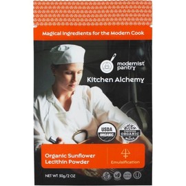 Organic Sunflower Lecithin Powder Vegan OU Kosher Certified 50g59mL Modernst Pantry / 유기농 해바라기 레시틴 파우더 비건 OU 코셔 인증 50g59mL Modernst Pantry