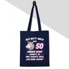 Shirtracer - Cotton Bag - 50th Birthday - When God