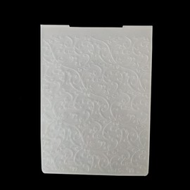 Lily Craft Linda Craft Spring Lace Leaves Rattan Plastic Embossing Folders for Card Making Scrapbooking & Other Paper Crafts