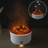Flame Essential Oil Diffuser 500ml Aroma Diffuser Aromatherapy Diffuser Mist