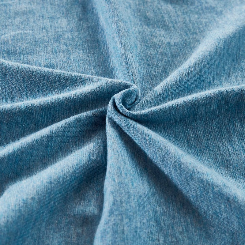 Oubonun 100% Jersey Cotton Body Pillow Cover with Zipper -