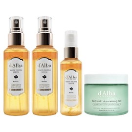 Dalba 달바 시즌5 로얄 미스트 세럼 100ml 2개+60ml+카밍패드 Dalba Season 5 Royal Mist Serum 100ml 2 pcs + 60ml + Calming Pad