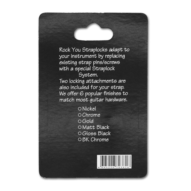 Guitar Strap Locks, Anwenk Premium Guitar Straplocks Quick Release Security