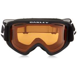 Oakley OO7066-20 O2 XM Eyewear, Matte Black, Persimmon Lens