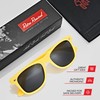 Retro Rewind Classic Polarized Sunglasses,Yellow | Smoke Polarized