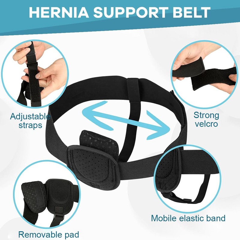 KOQAIIZ Hernia Belt for Men, Inguinal Hernia Support, Inguinal Hernia