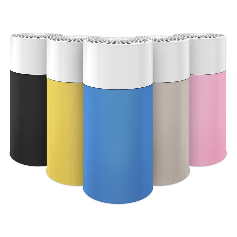 BLUEAIR Blue Pure 411 イエロー プレフィルター 洗える生地 花粉 ペットの毛と埃を捕らえる バフイエロー