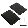 Astro 821-06 Bag Bottom Plate, Black, Approx. 13.0 x 9.8