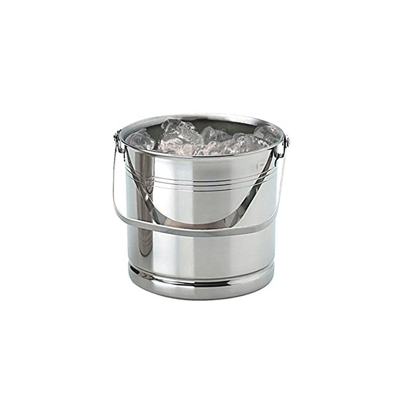 Zodiac WB-ICEBK Ice Bucket Stainless Steel, H 5' x d