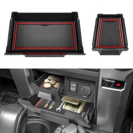 Tmipakioy Organizer Storage Drawer Compatible with for 2014-2024 Toyota 4Runner Interior Accessories Center Console Insert Organizer Tray Storage Cubby Box