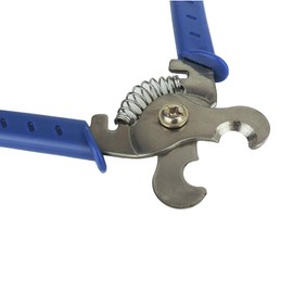 Ear Tag Removing Plier Stainless Steel Animal Ear Tags Remover for Cattle Sheep Goat Pig Cow