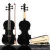 1/8, 1/4, 1/2, 3/4, 4/4 Violin Set Fiddle Quarter Size