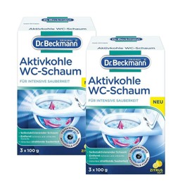 Dr. Beckmann Activated Carbon Toilet Foam, Self-Activating Foam (1 x 300 g) Parent 7791